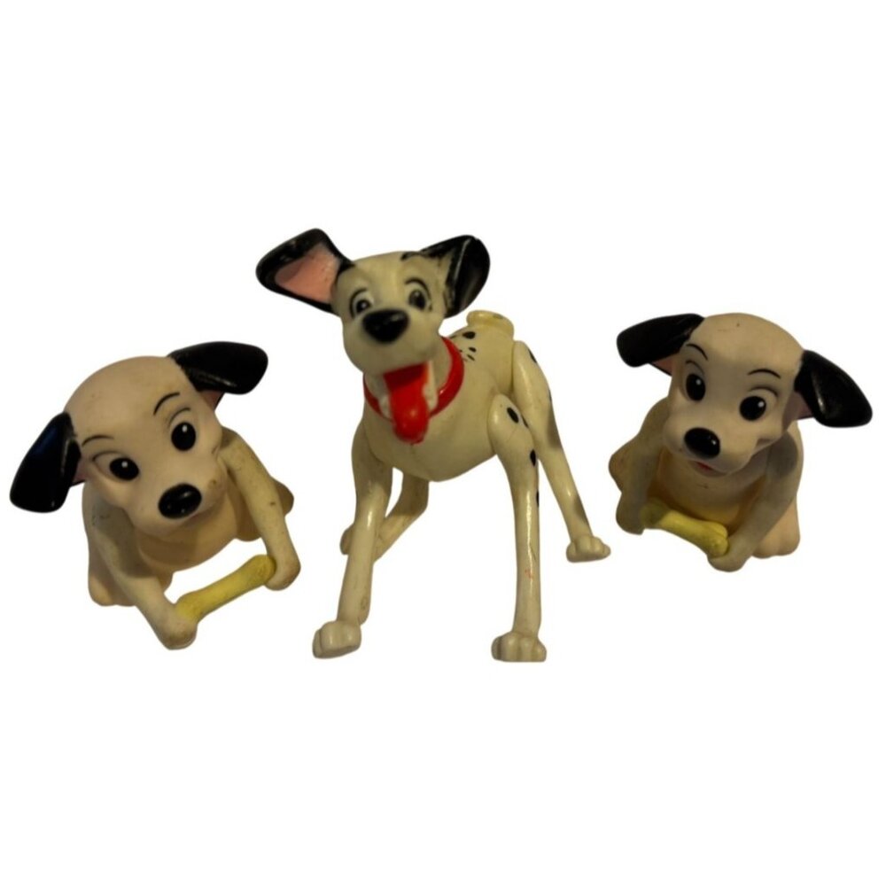 101 Dalmations Set of 3 OLDER Disney China Vintage